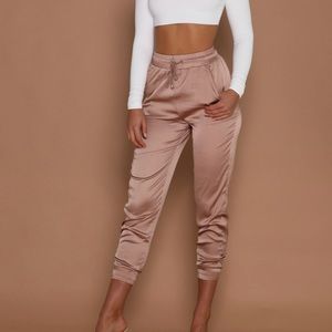 Satin Meshki Joggers